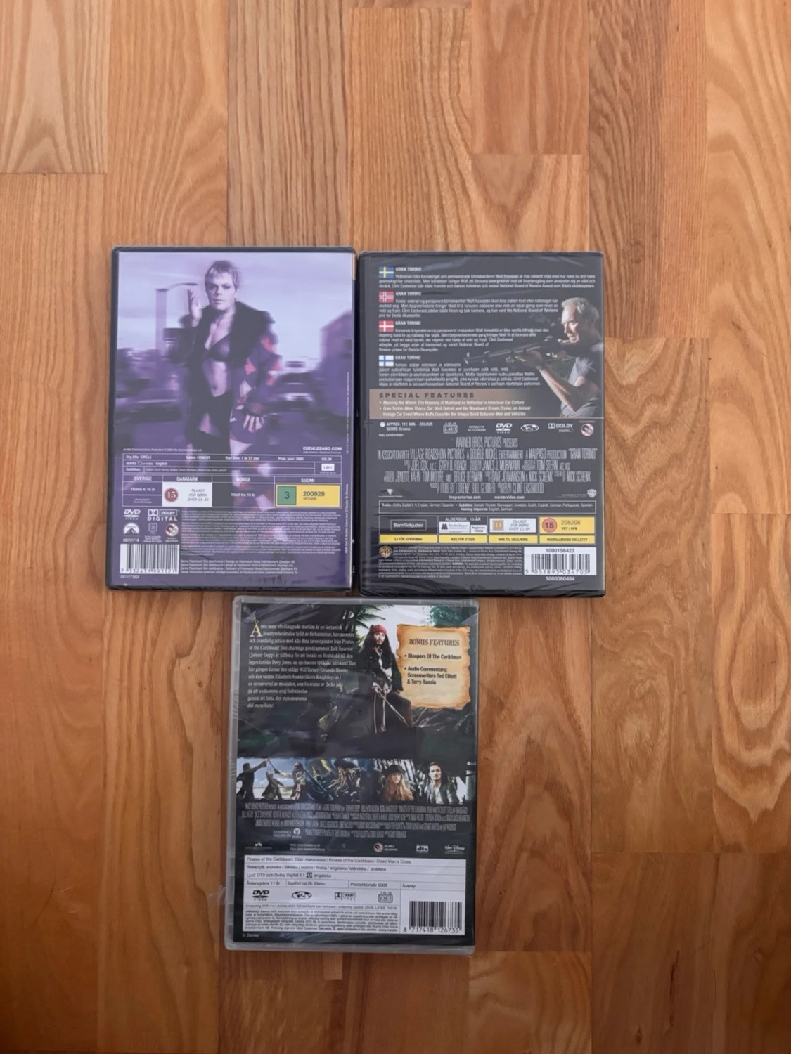 3 DVD-filmer SEALED - 1