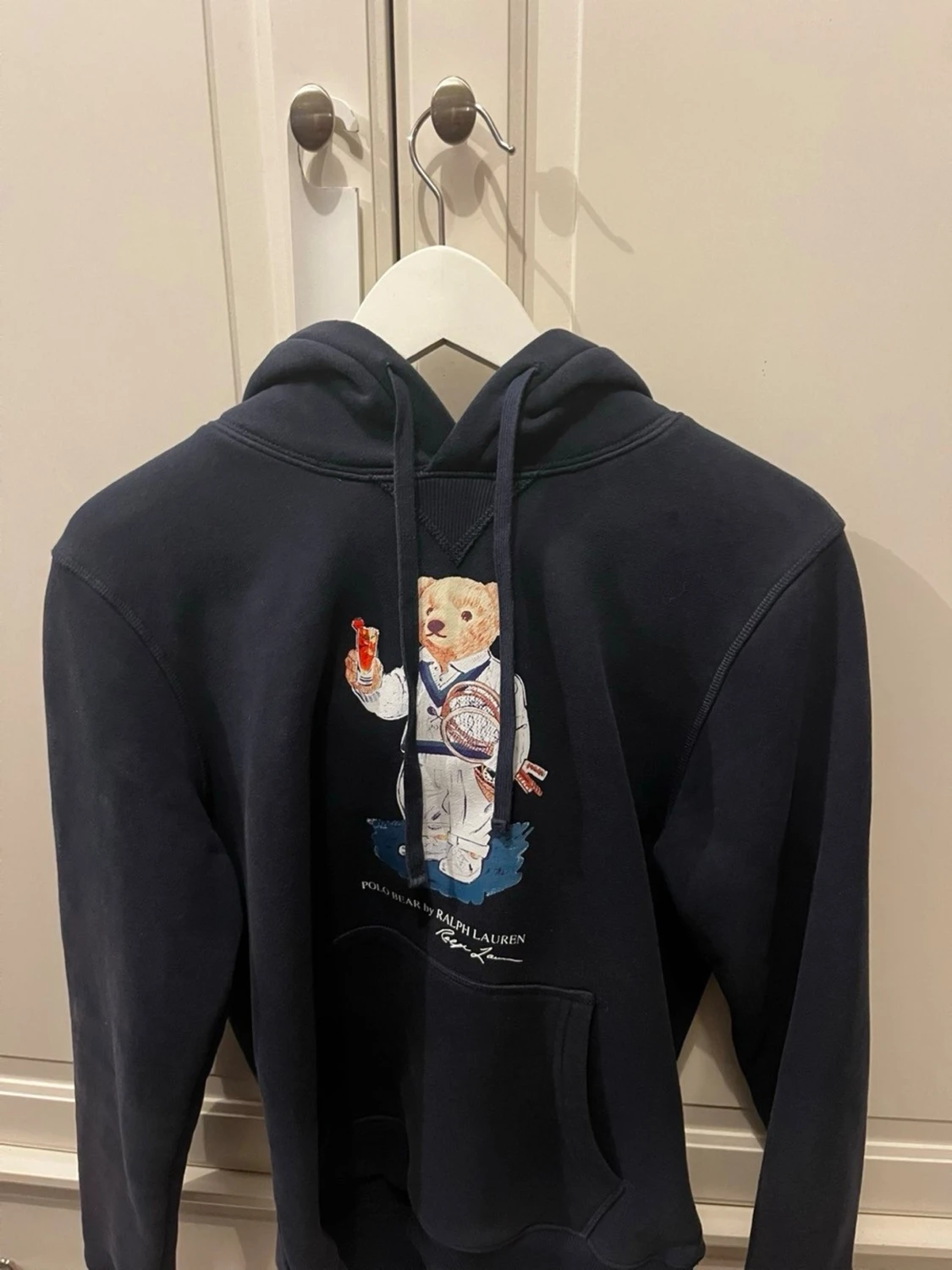 Mörkblå hoodie Polo Bear Ralph Lauren - 3