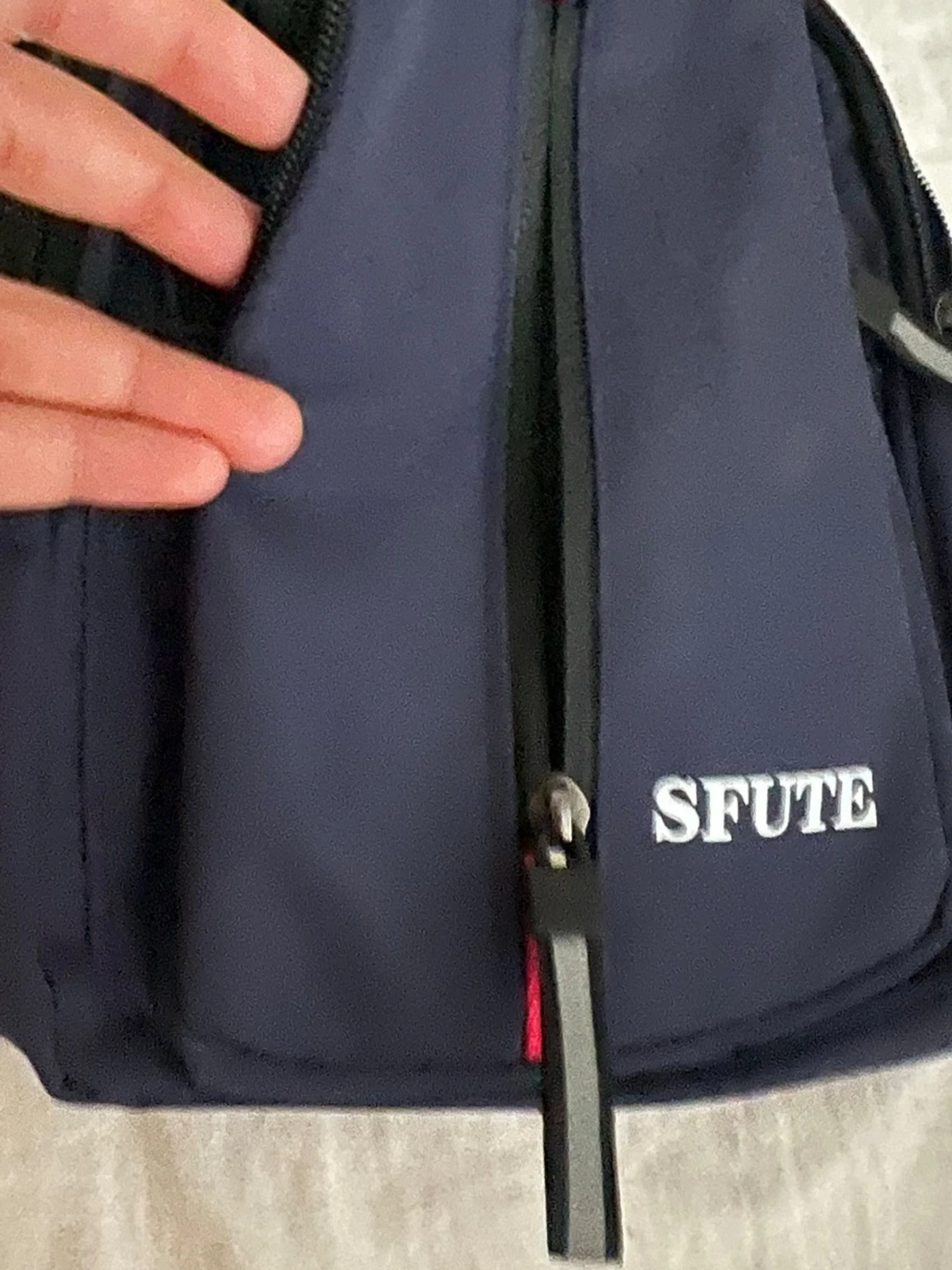 Mörkblå axelväska från SFUTE - 3