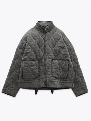 Grå Zara vårjacka - Slutsåld Zara jacka.