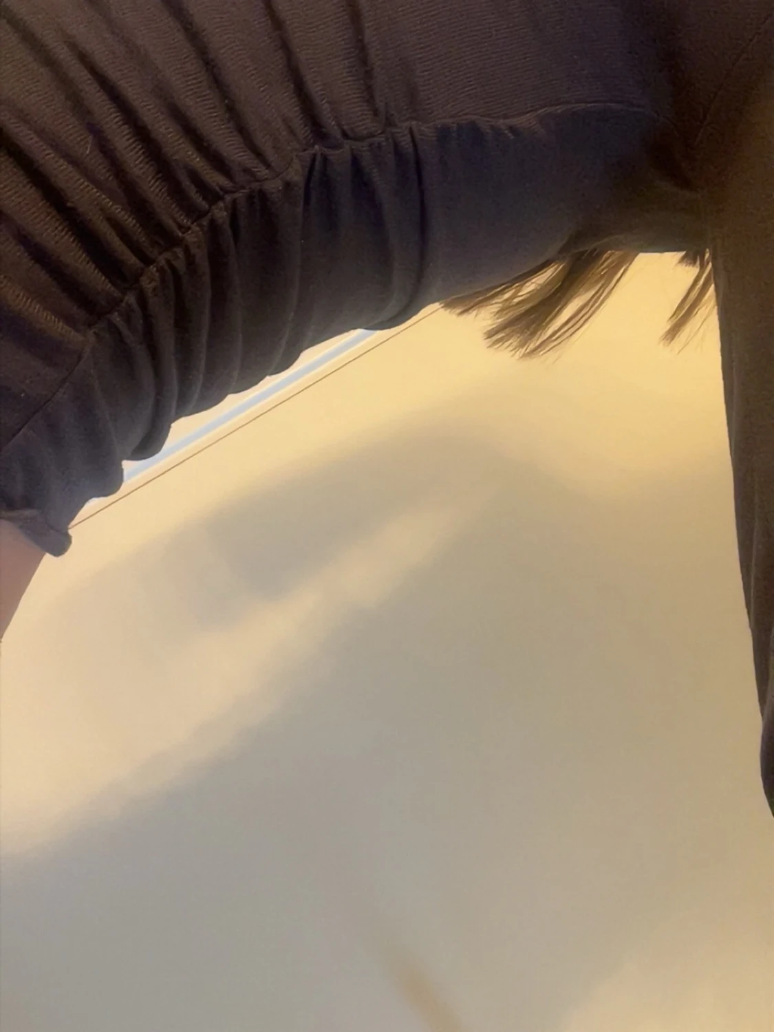 Mörk grå långärmad  topp - 3