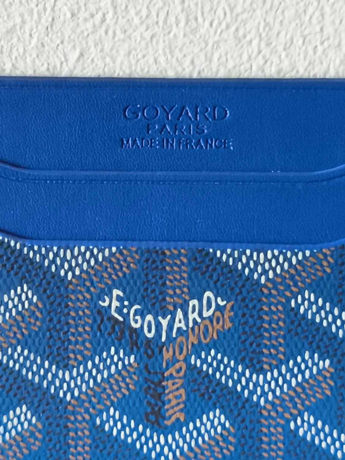 Plånbok i blå färg  - 5