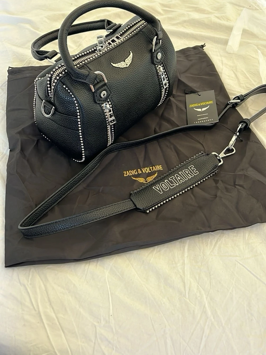 Svart Zadig & Voltaire handväska