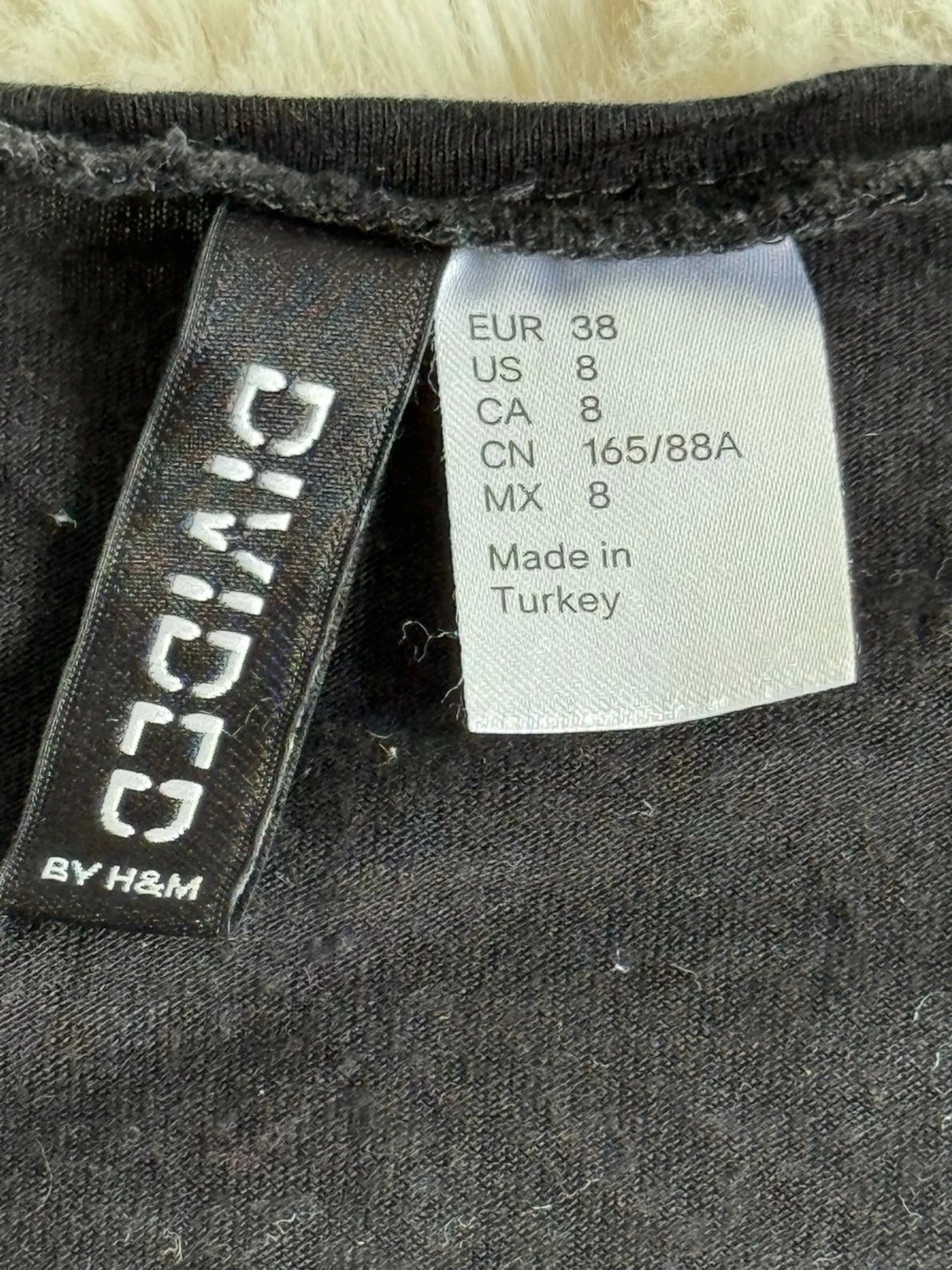 Svart linnetopp från Divided H&M - 1