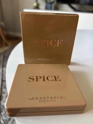 Anastasia Spice ögonskuggspalett - Kommer tyvärr inte till användning då jag använder mer kalla färger. Vissa av färgerna är swatchade.