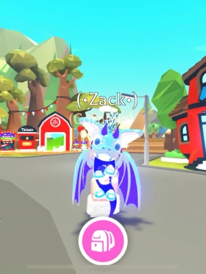 Mega neon arctic dusk dragon  - Säljer nu denna fina mega neon Arctic dusk dragon från spelet adopt me! 