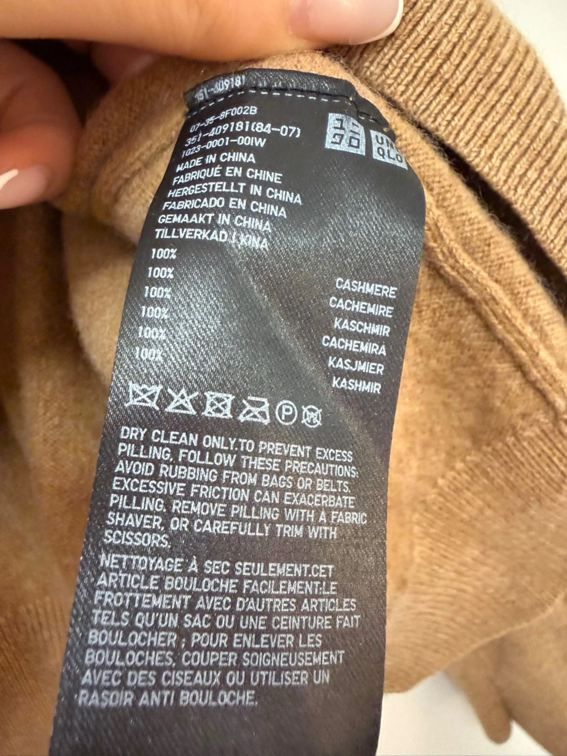 100% Kashmir tröja från Uniqlo - 4