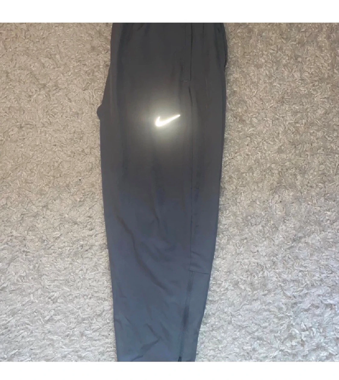 Grå Nike vindjacka med huva - 2