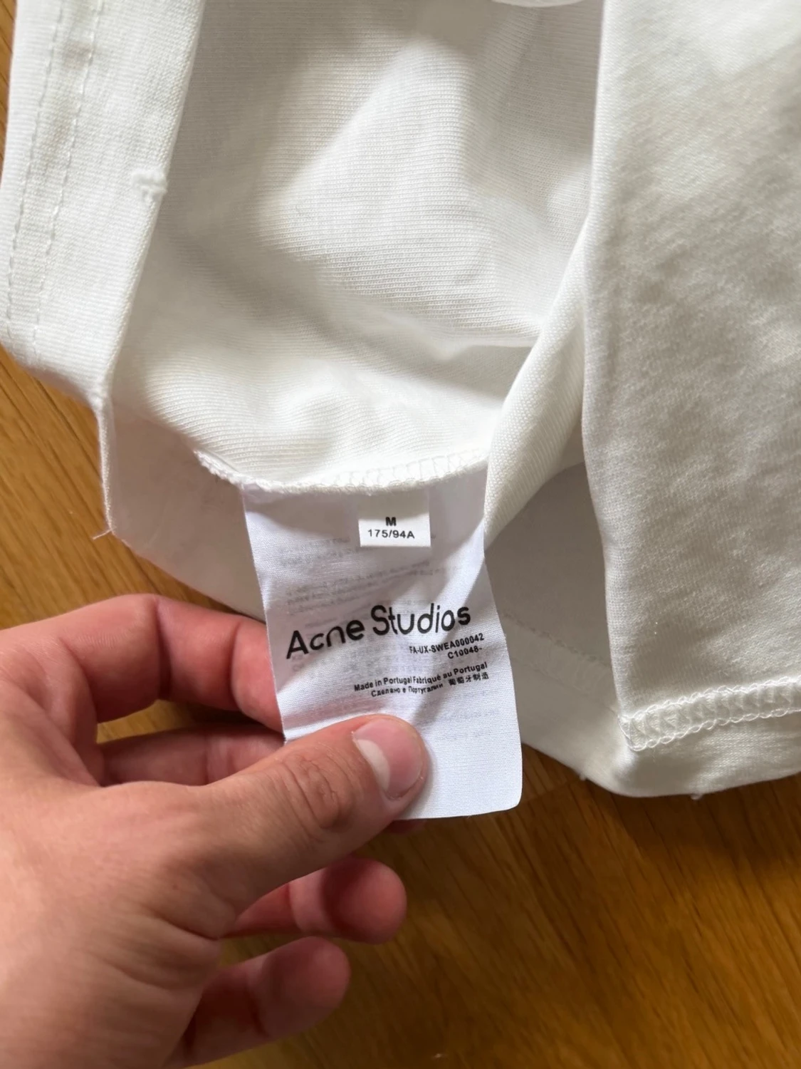 Vit långärmad Acne Studios tröja - 4