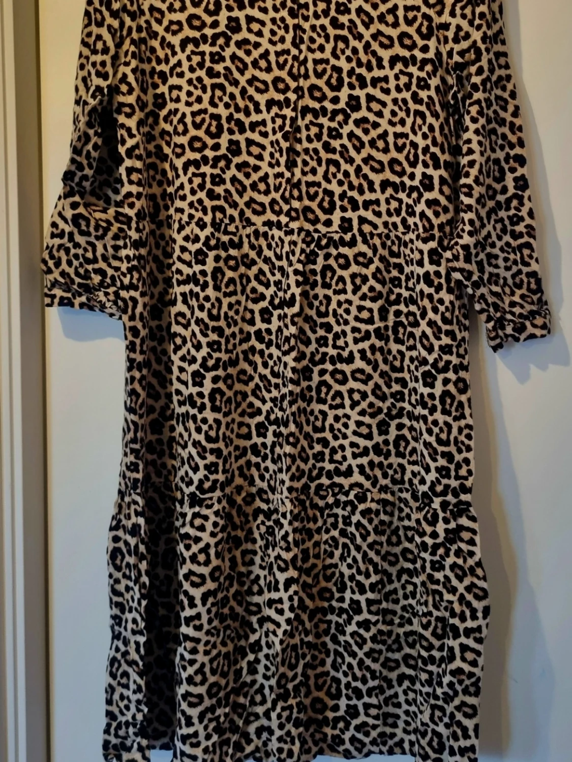 Leopardmönstrad långklänning H&M - 3