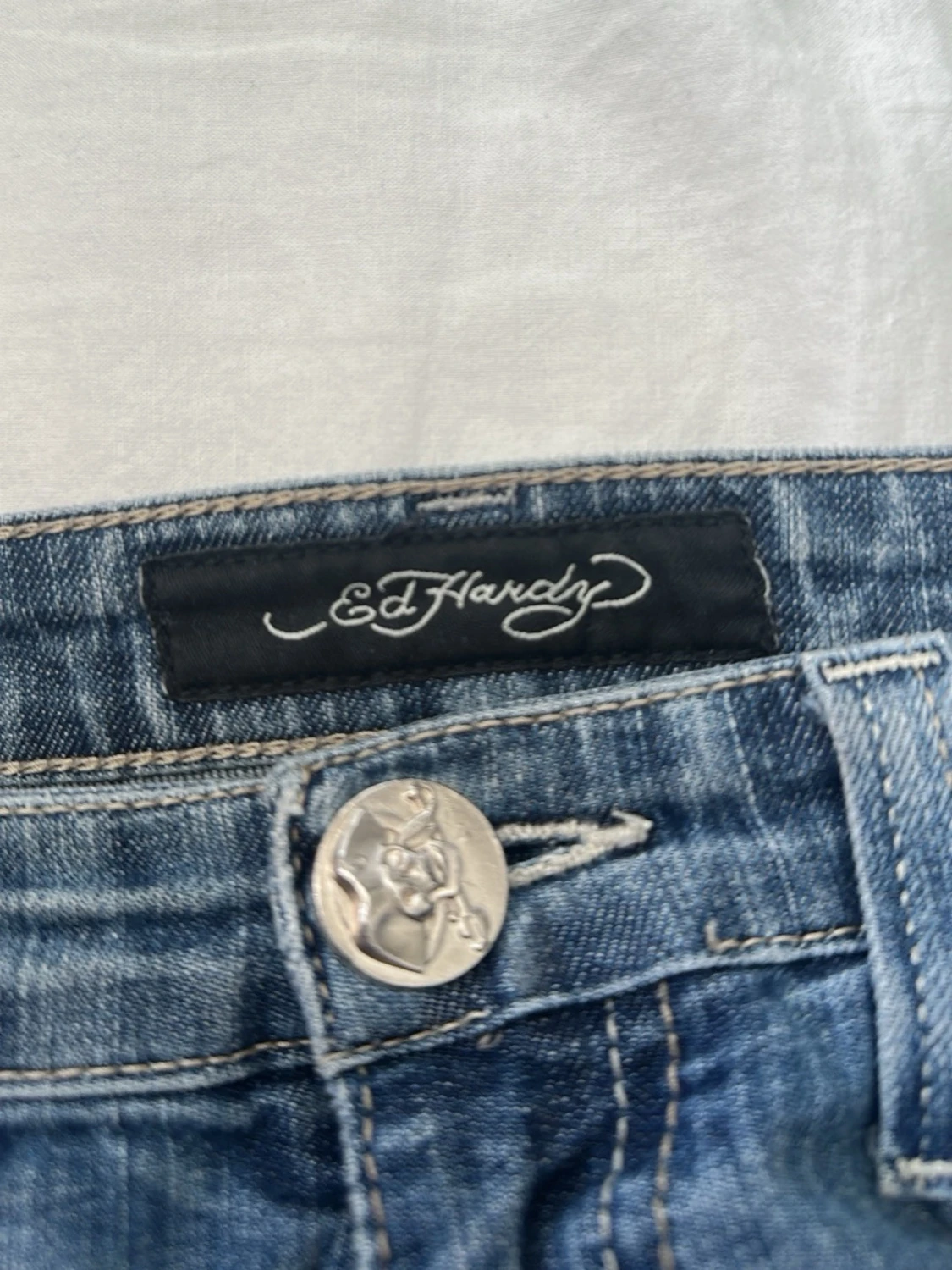 Lågmidjade ed Hardy jeans  - 3