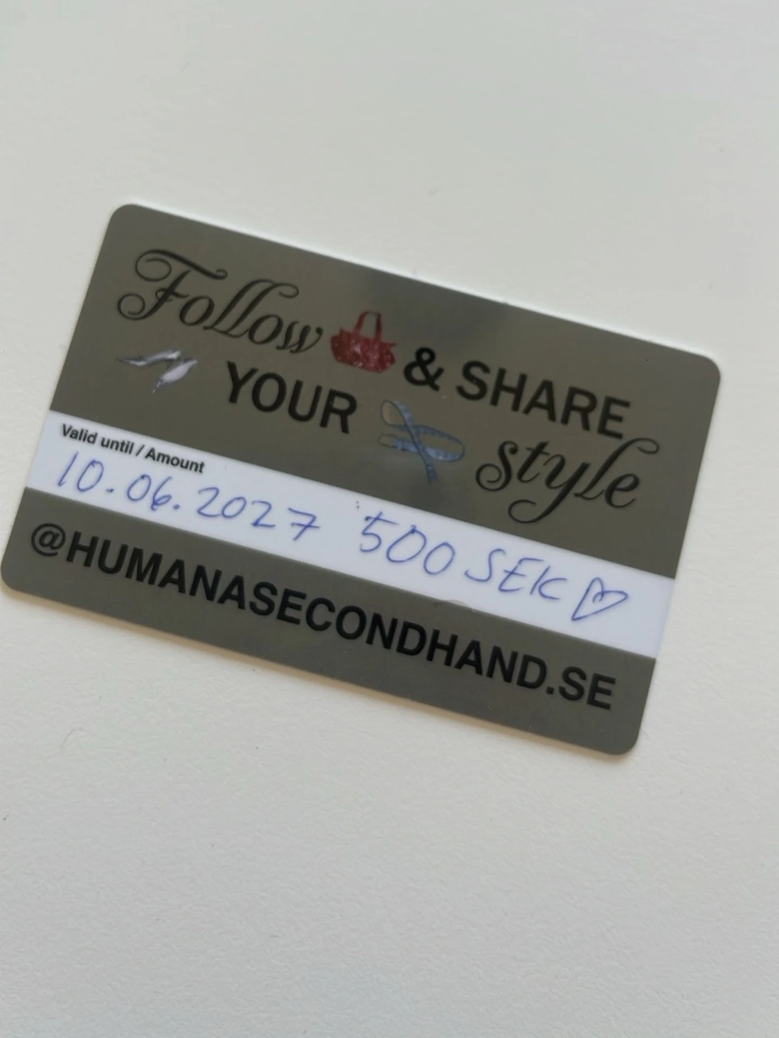 Presentkort Humana - 1