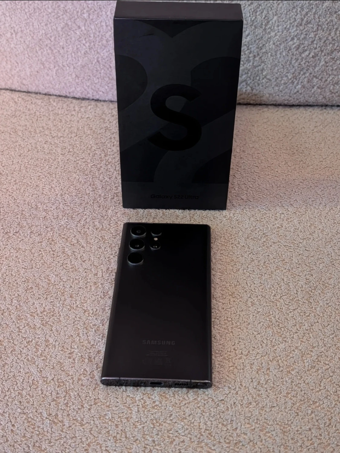 Samsung Galaxy S22 Ultra svart - 4