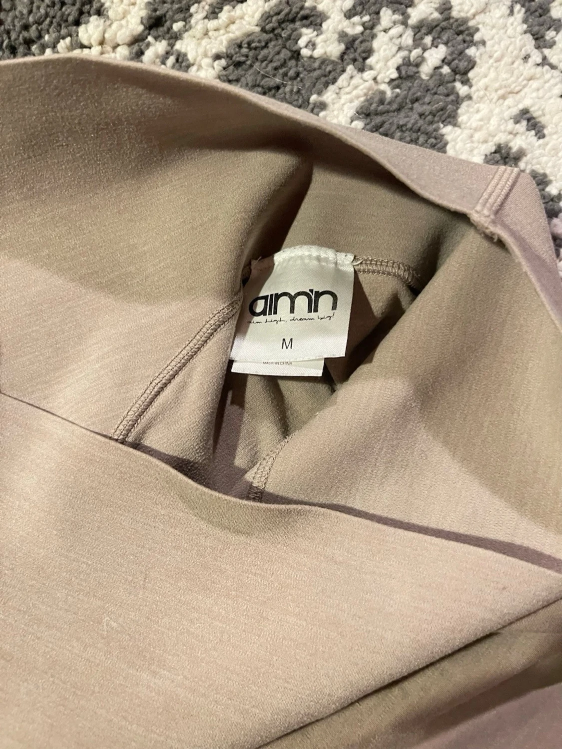 Beige leggings från Aim'n - 2