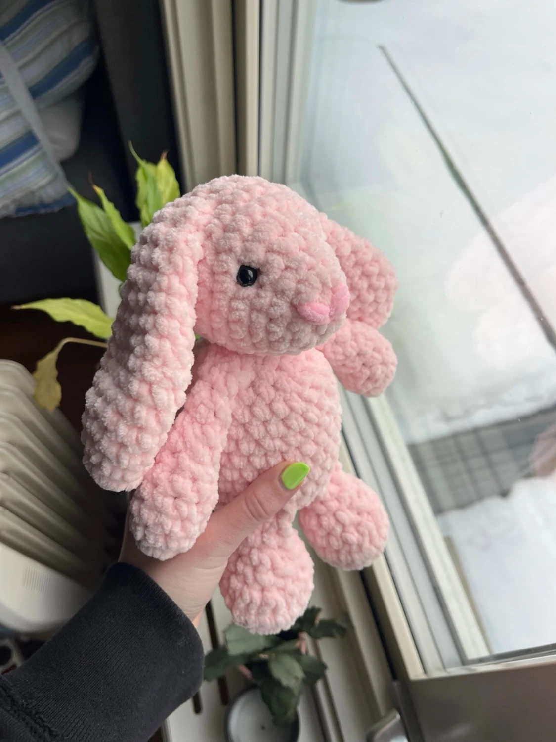 Ljusrosa jellycat-kanin🌸 - 1