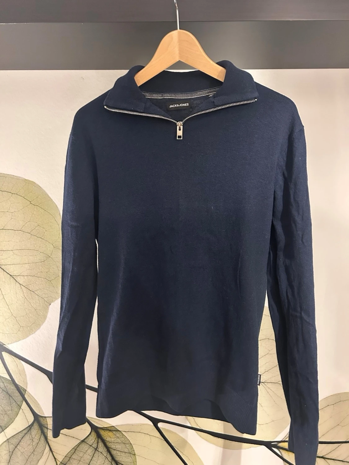 Mörkblå Jack & Jones Quarterzip