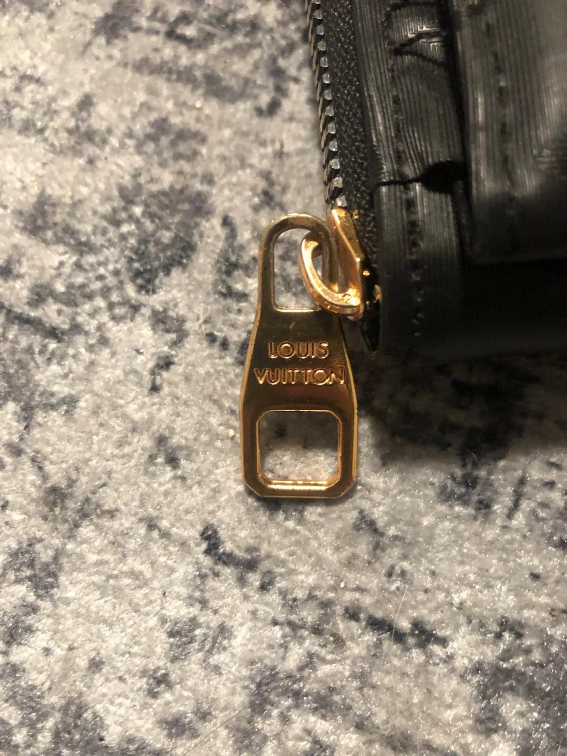 Svart Louis Vuitton axelväska - 2