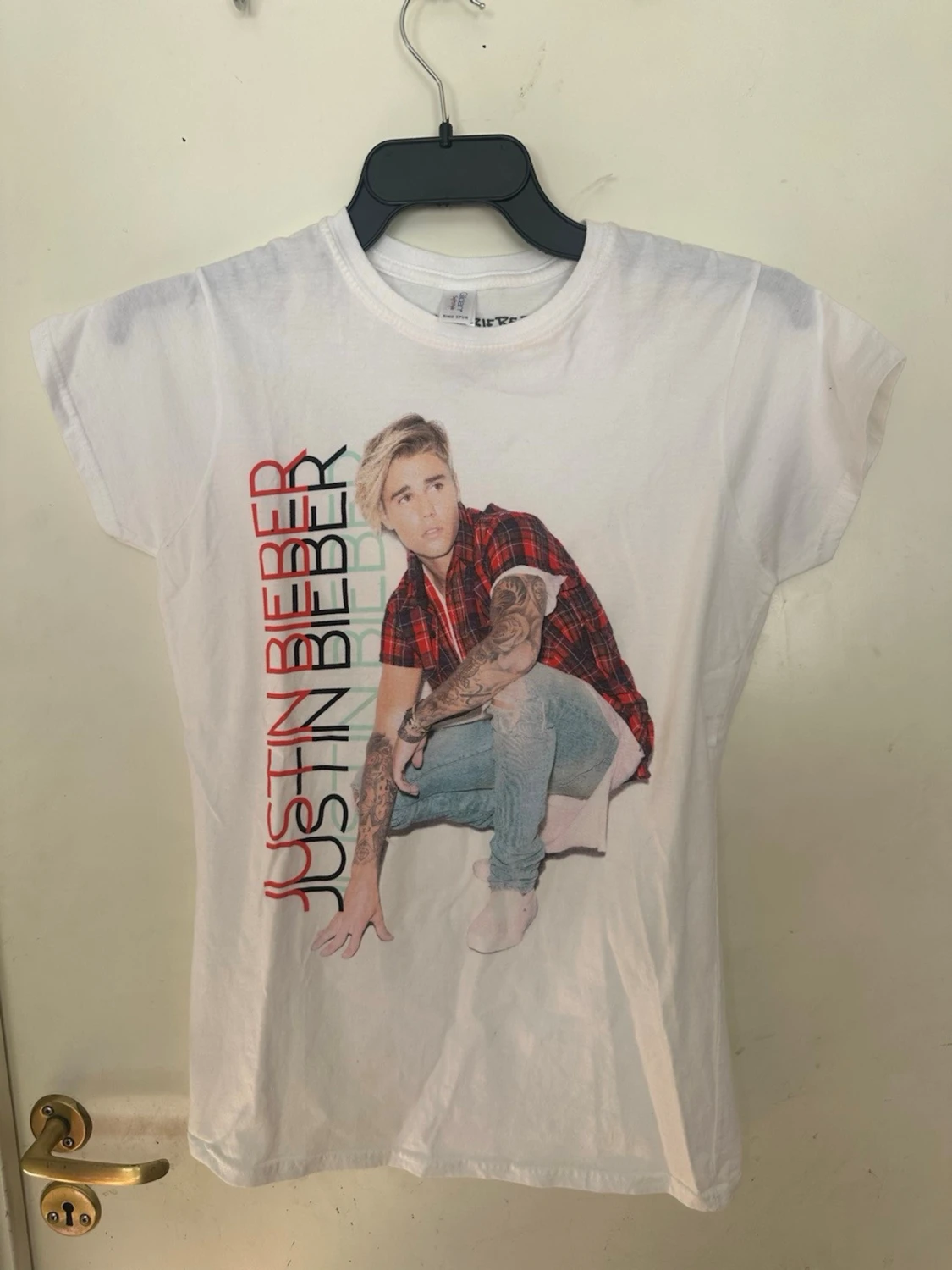 Justin Bieber tjejmodell. Storlek L.