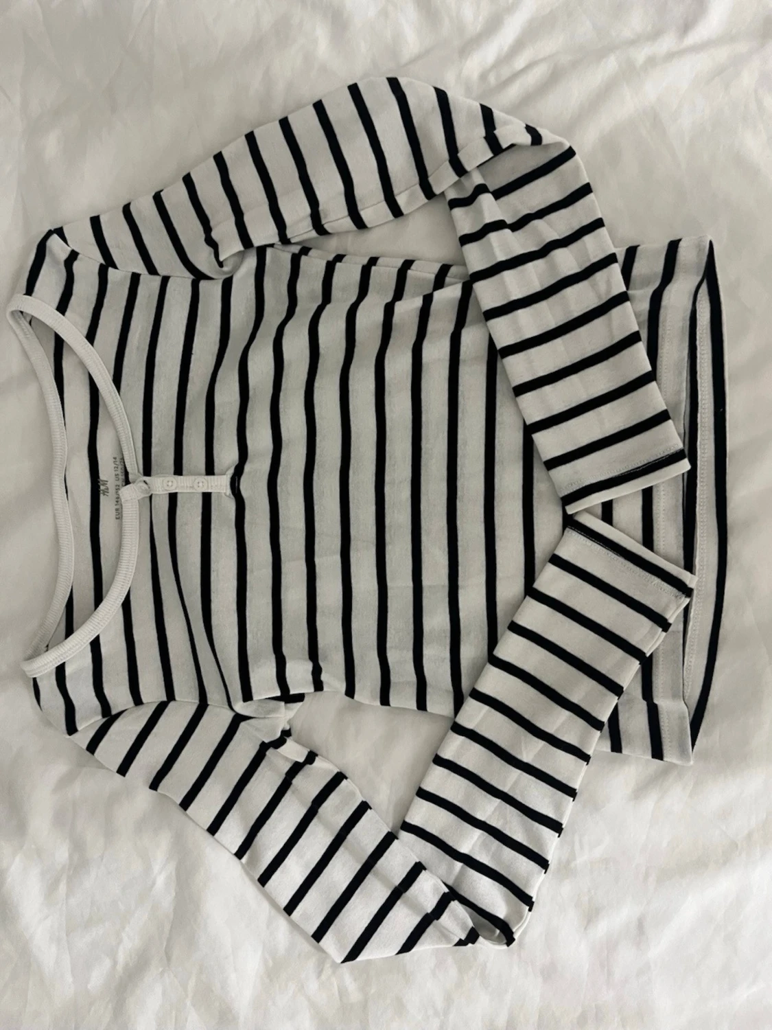 Randig långärmad topp från H&M - 1