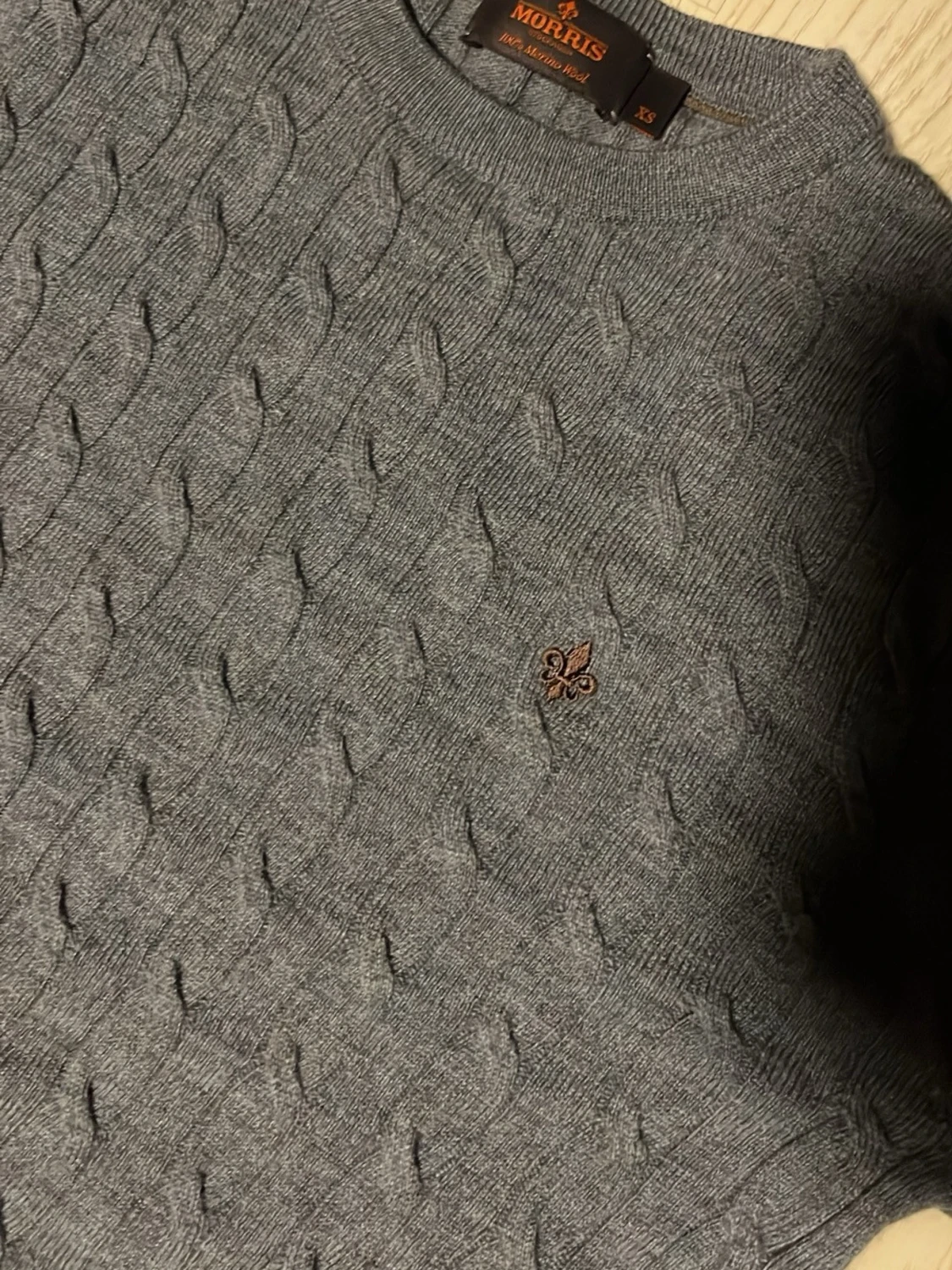  kabelstickad tröja  - 1