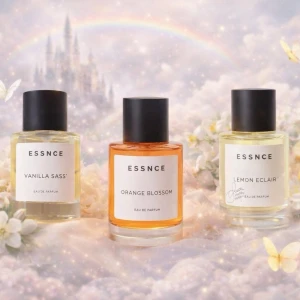 ESSNCE Parfymer - ‼️LÄS HELA ANNONSEN‼️ - Vanilla Sass’ ska vara ca halva flaskan kvar eller mindre än halva & köpes för ca 50-89kr! Orange Blossom & Lemon Eclair ska vara NYA & OANVÄNDA & köpes för ca 199-249kr!