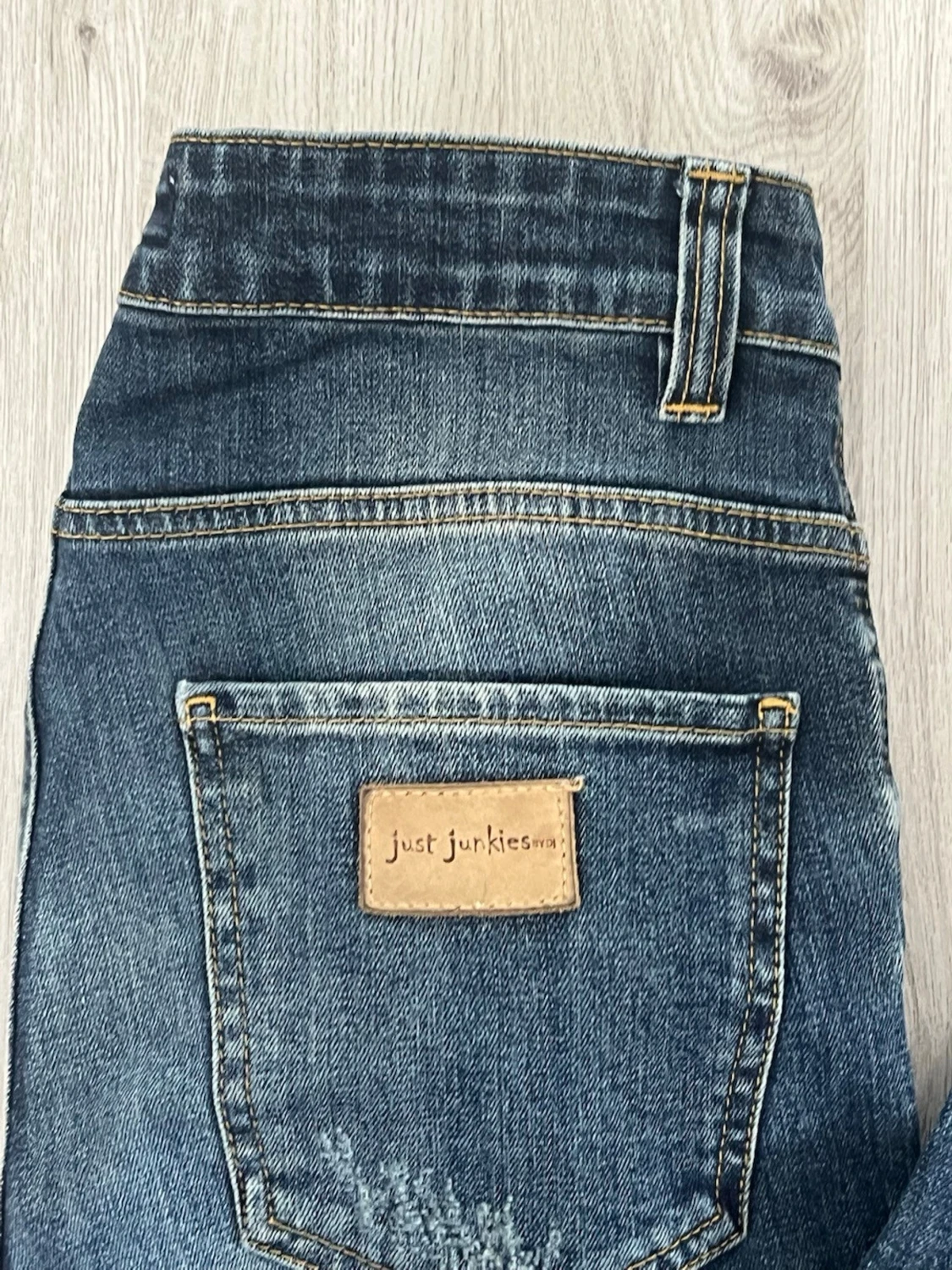 Mörkblå raka jeans Just Jeans - 2