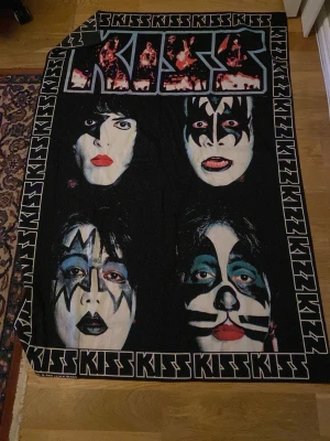 KISS tapestry - Stor vägg tapestry med bandet KISS.