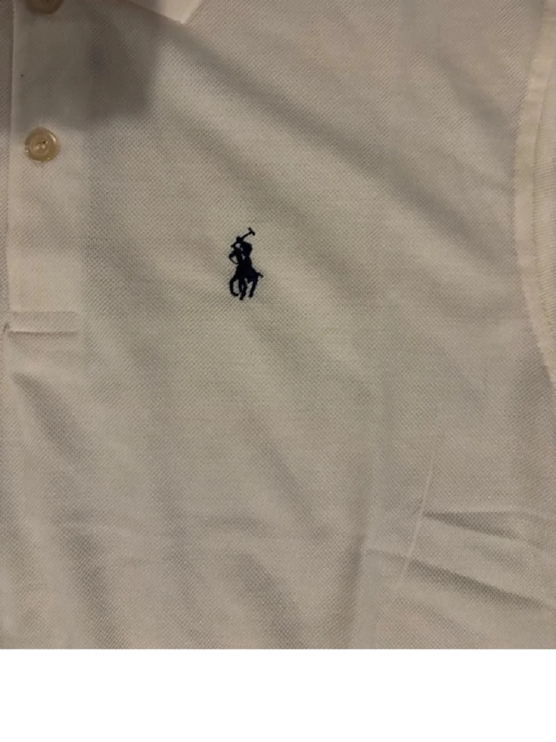 Vit pikétröja från Polo Ralph Lauren - 3