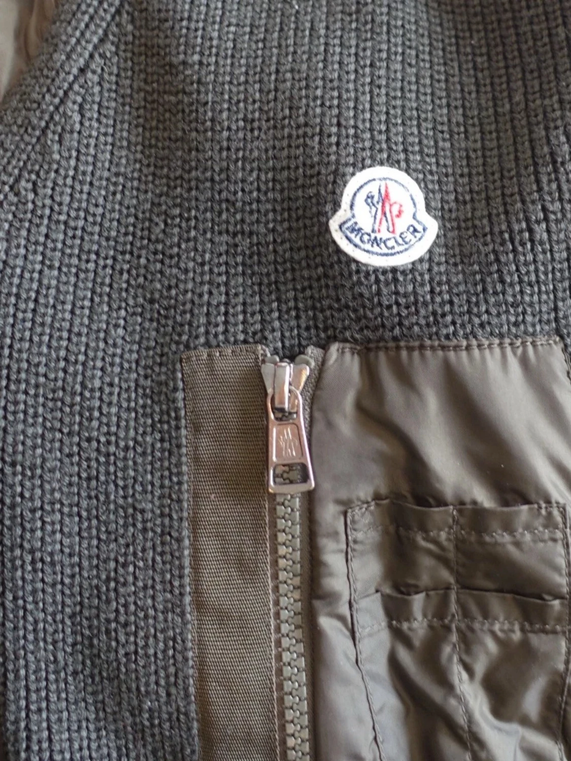 Grön Moncler cardigan  - 3
