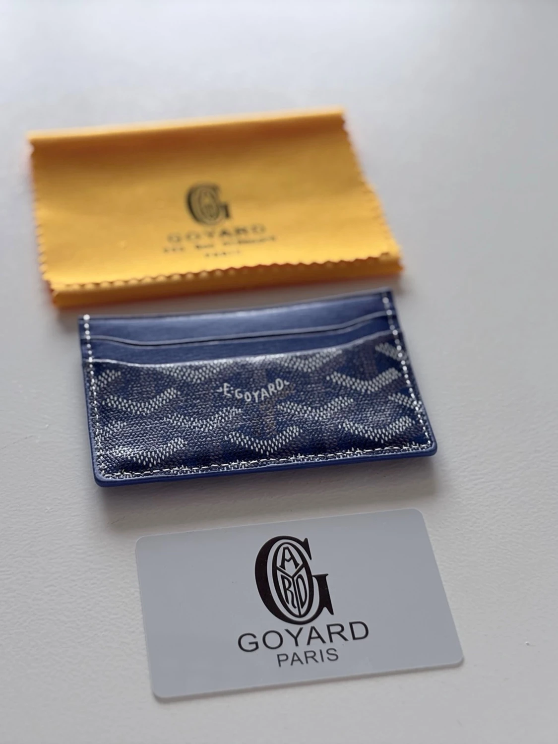 Goyards wallet blue - 1