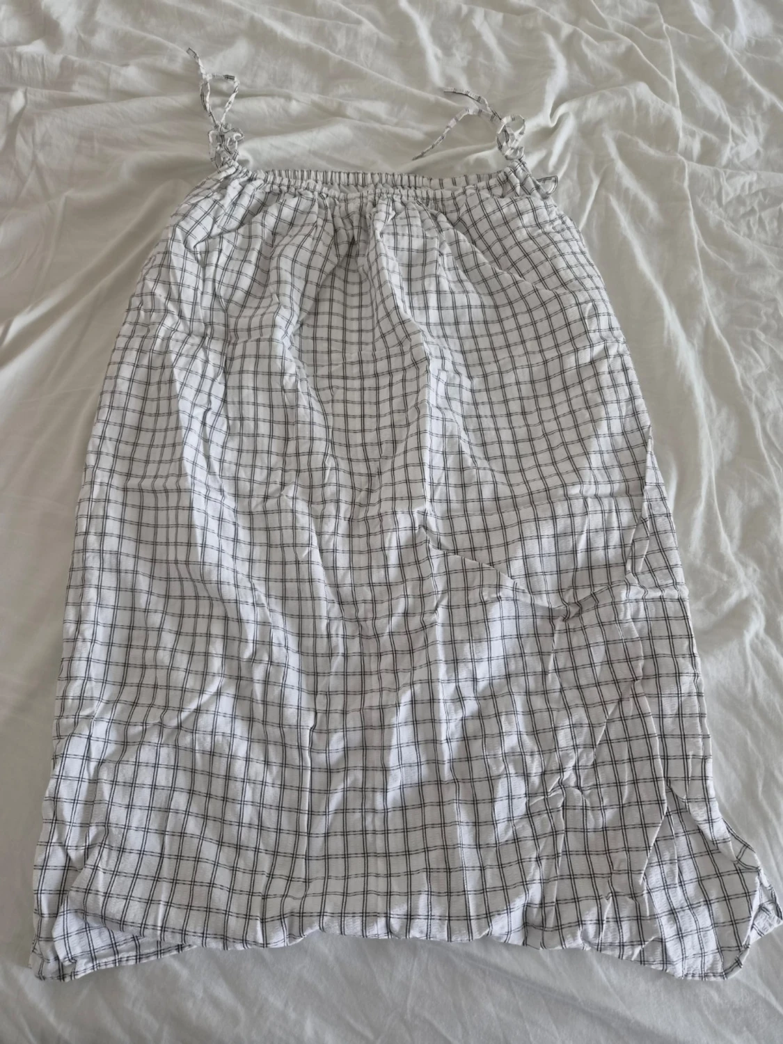 Rutigt set med topp och kjol uniqlo C S - 1
