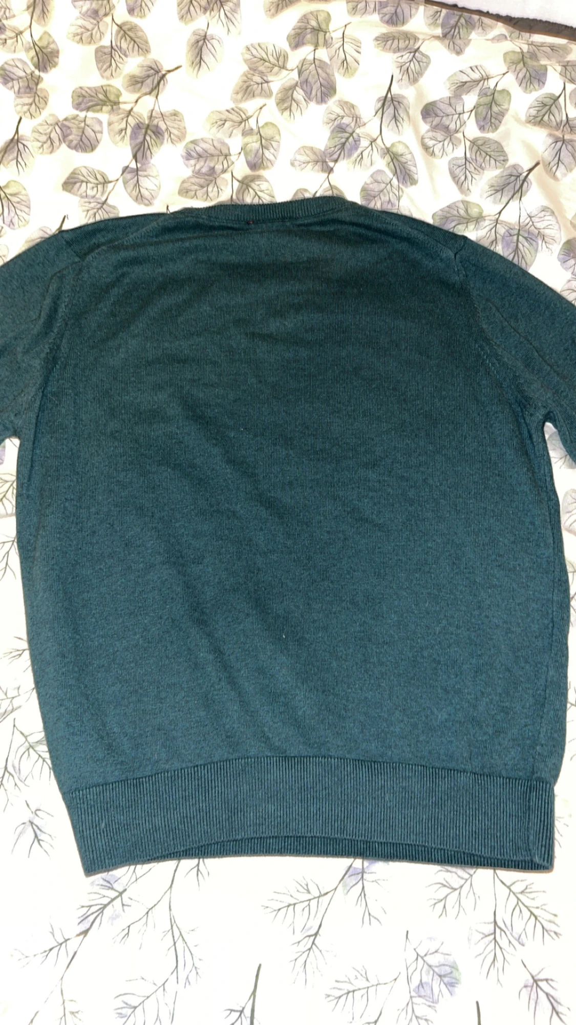 Mörkgrön stickad tröja från Hugo - 4