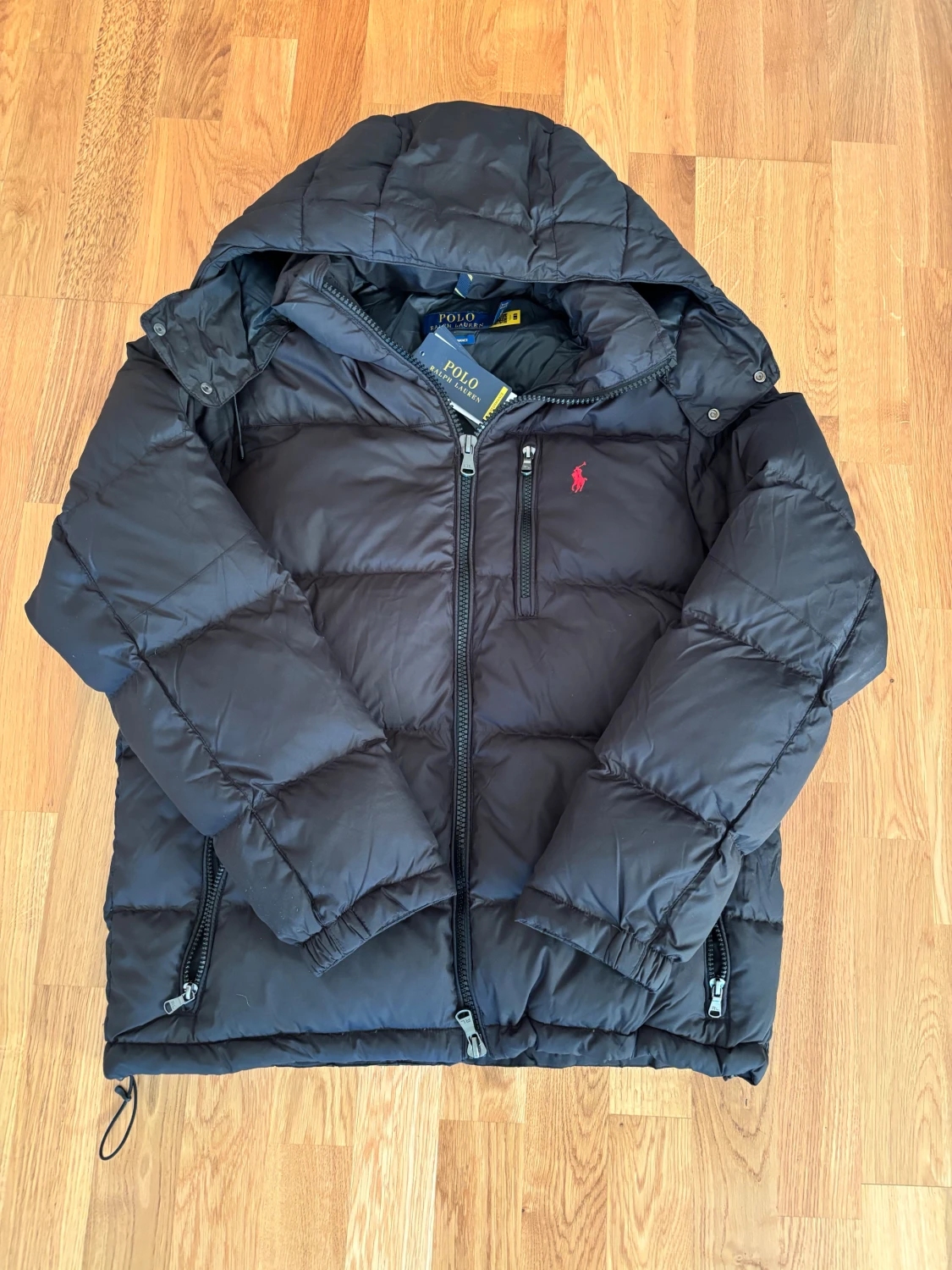 Svart pufferjacka från Polo Ralph Lauren