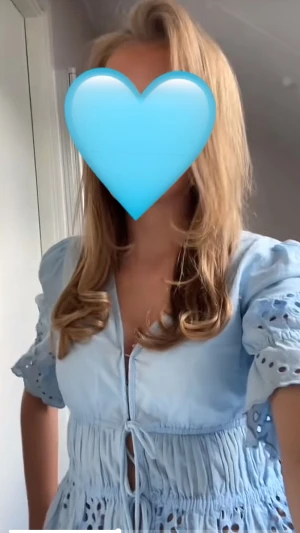 jättefin blus🩵🩵 - jätte söt blus från vero moda🩵 storlek xs