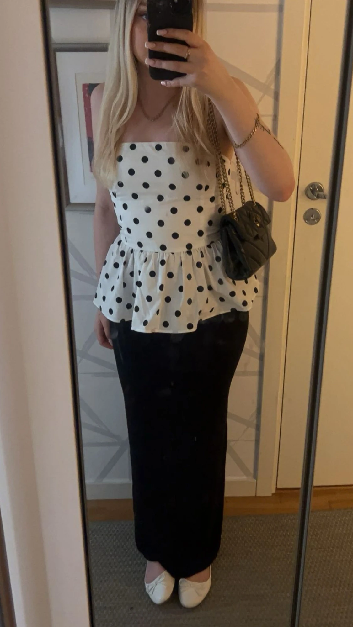 Prickig tubtopp med volang bikbok - 3