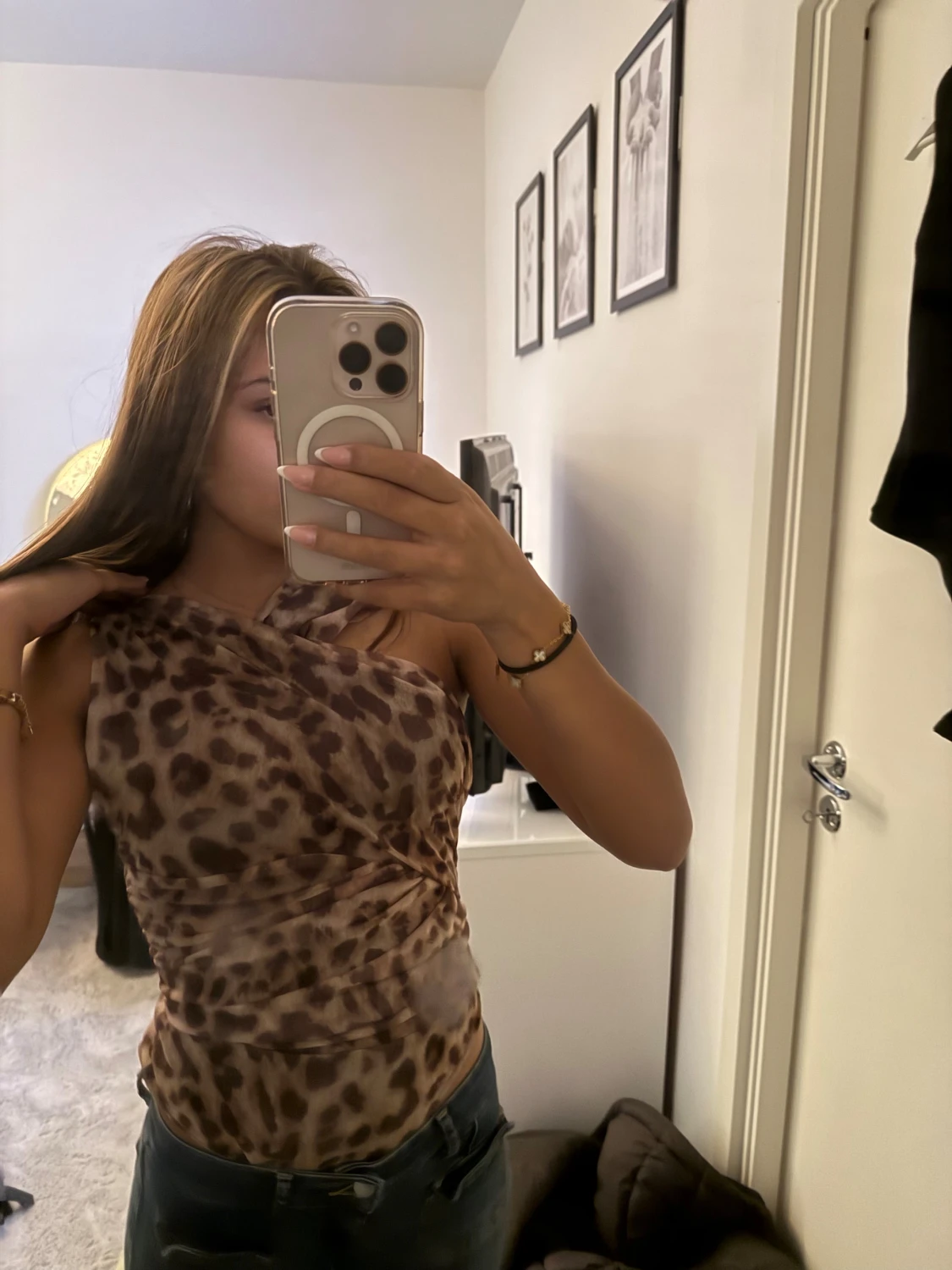 Leopardmönstrad body