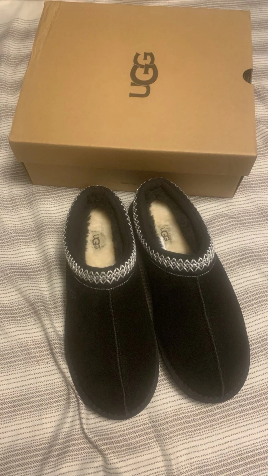 Svarta UGG boots i mocka - 1