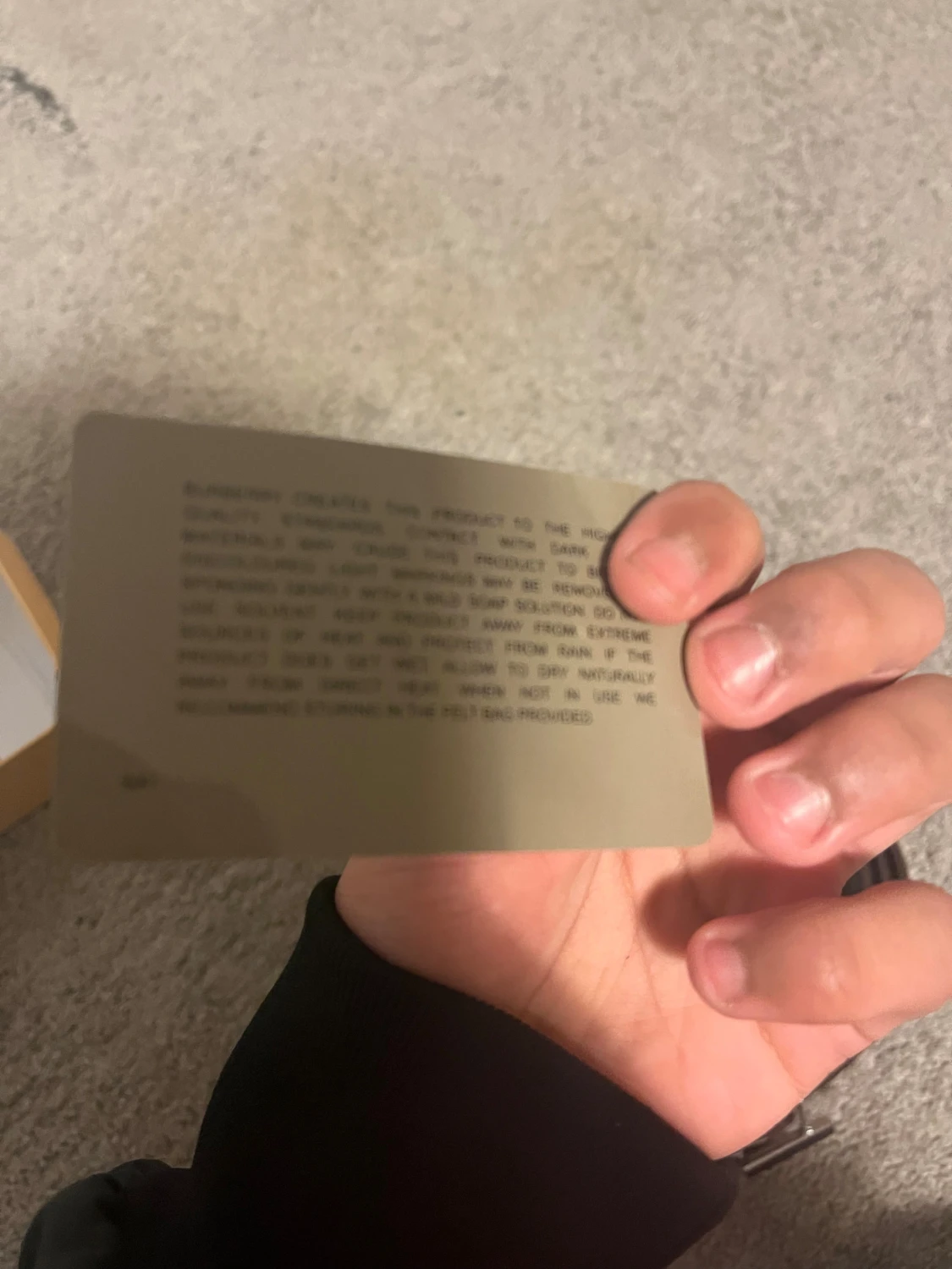  Burburry bälte  - 4