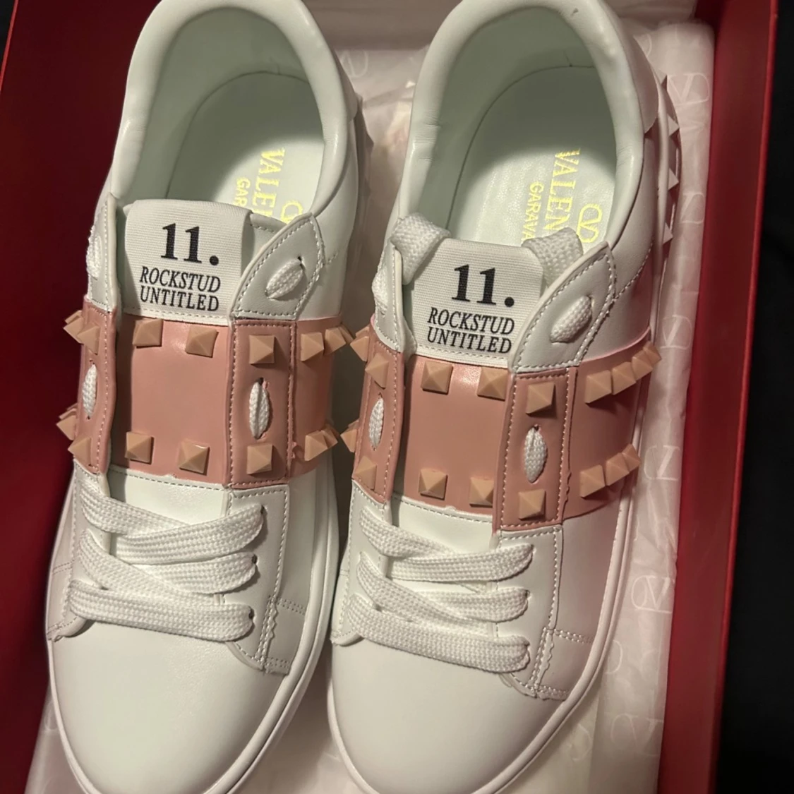 Valentino Open Studs Pink Rosa 39 EU Helt Nya ;D😎 - 1