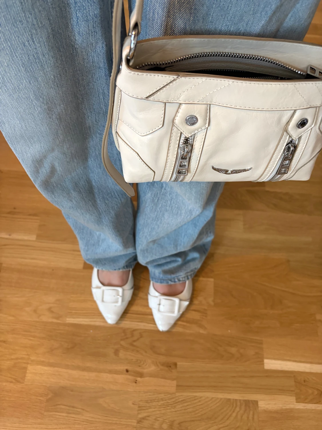 Vit axelväska från Zadig & Voltaire - 1