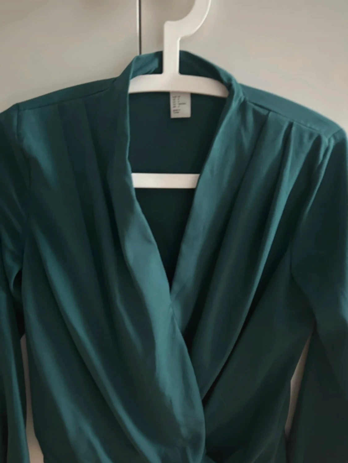 Grön omlottblus från H&M - 2