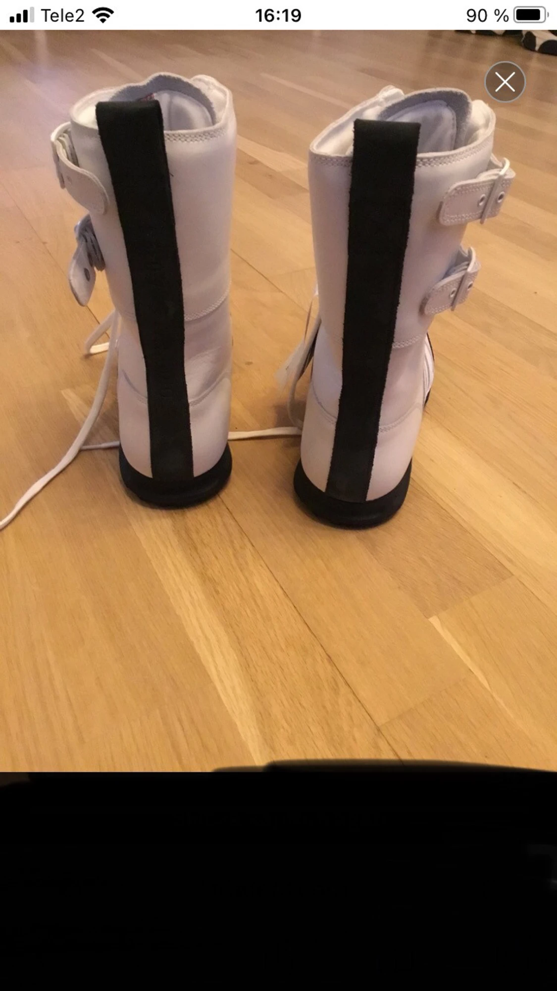 Vita höga boots från Adidas - 3