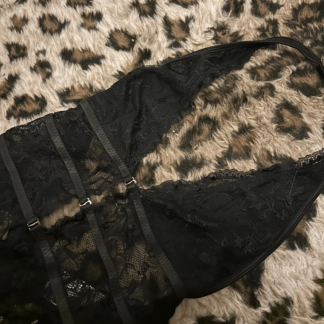 Svart halterneck body  - 1