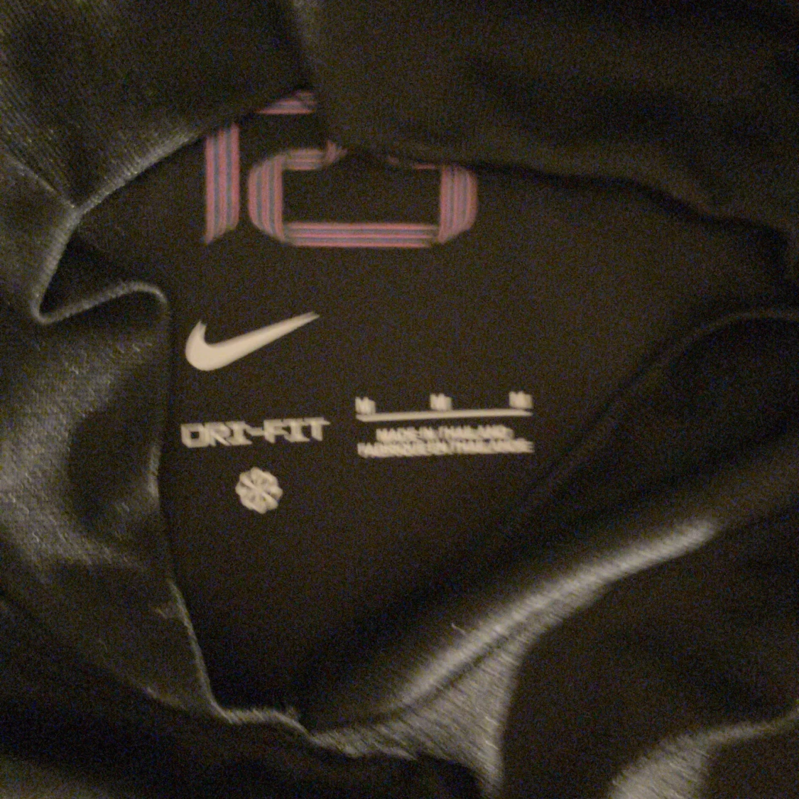 Svart FC Barcelona Nike fotbollströja - 3