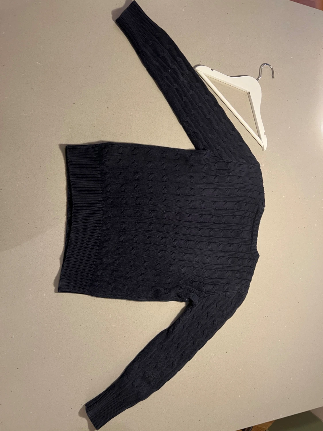 Mörkblå stickad tröja Polo Ralph Lauren - 2