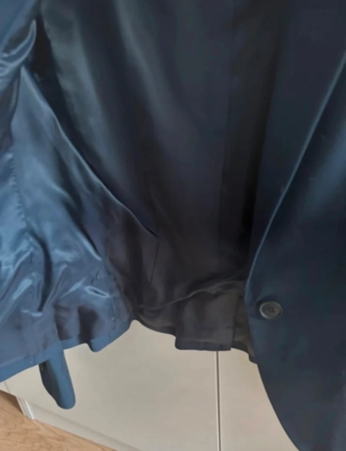 Mörkblå kavaj från H&M  - 1