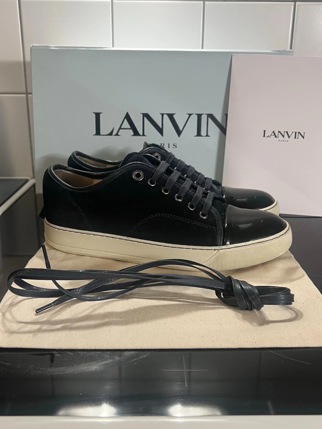 Lanvin mörkblåa  - 1