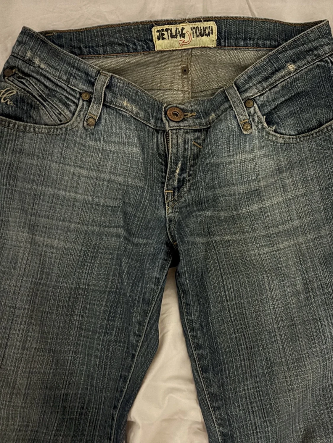 Blå bootcut jeans från Jetlag