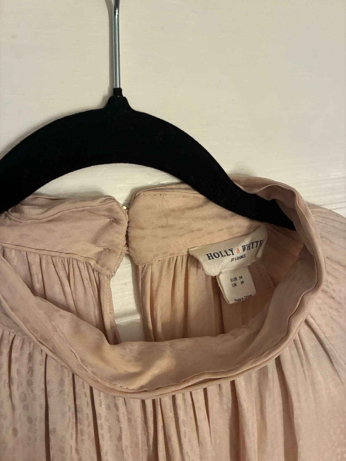 Ljusrosa/beige blus från Holly & White - 1