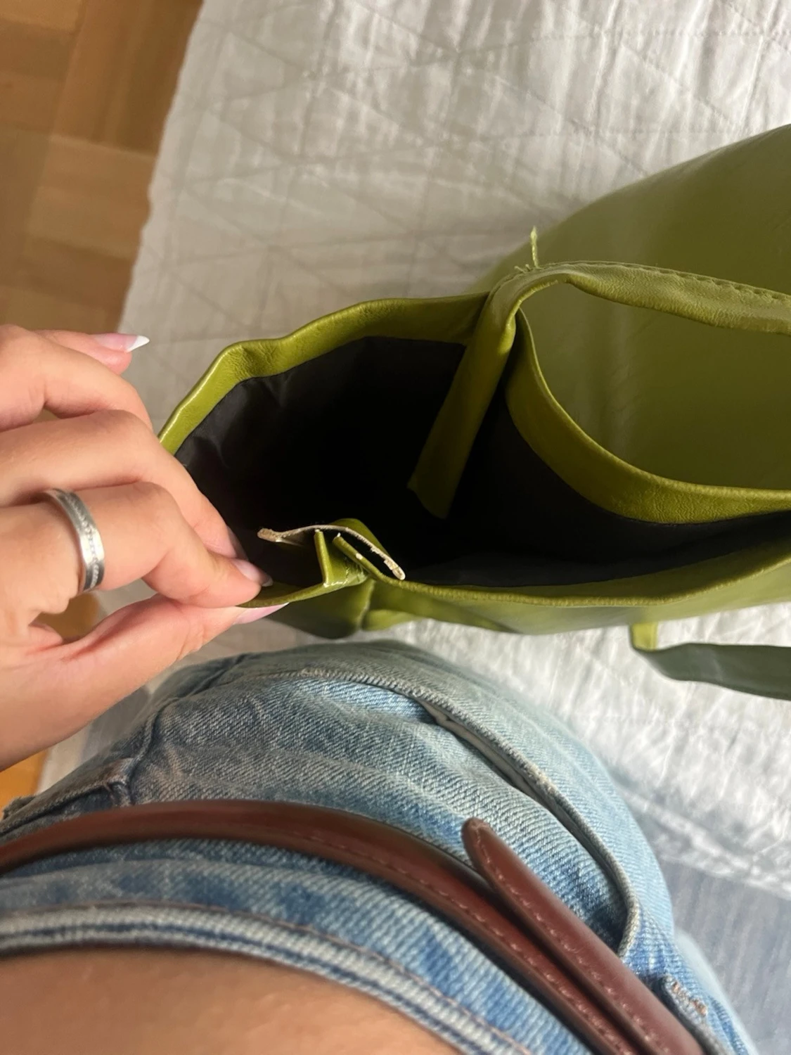 Grön crossoverväska - 3